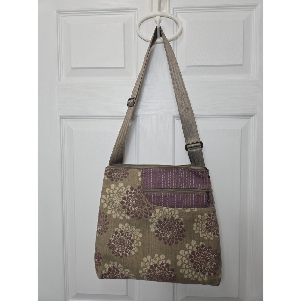 Maruca Handmade Crossbody Bag Purse Boulder Colorado Abstract Pockets